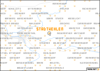 map of Stadt Wehlen