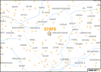 map of Stafe