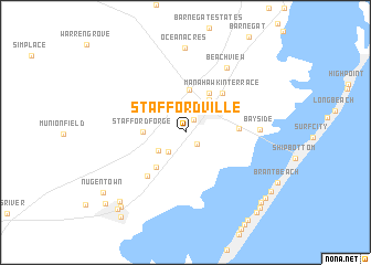 map of Staffordville