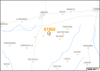 map of Stage