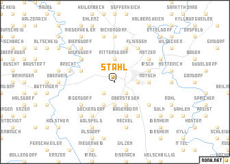 map of Stahl