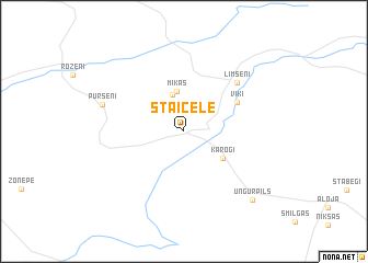 map of Staicele