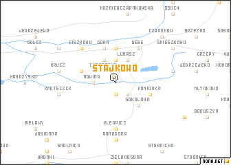 map of Stajkowo