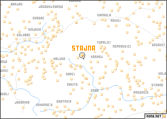 map of Stajna