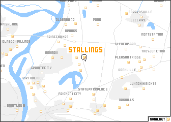 map of Stallings