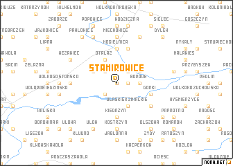 map of Stamirowice