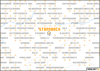 map of Stammbach