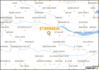 map of Stammheim