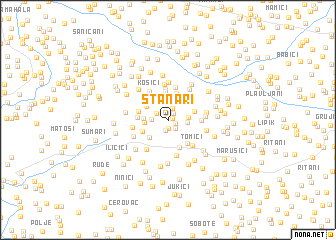 map of Stanari