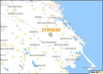 map of Standish