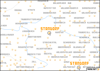 map of Standorf