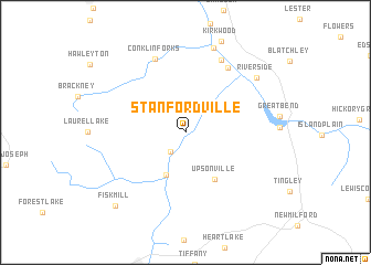 map of Stanfordville