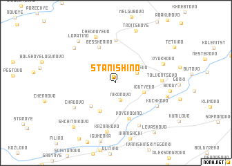 map of Stanishino