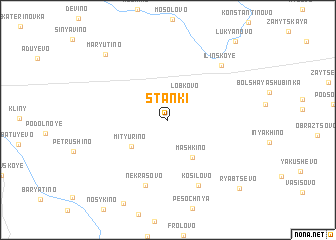 map of Stanki