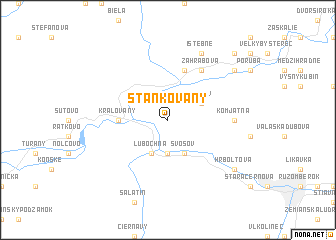 map of Stankovany