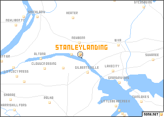 map of Stanley Landing