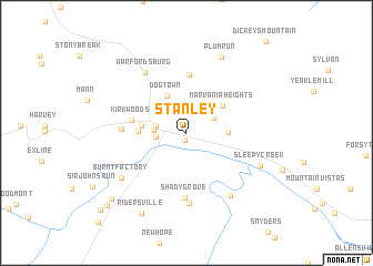 map of Stanley