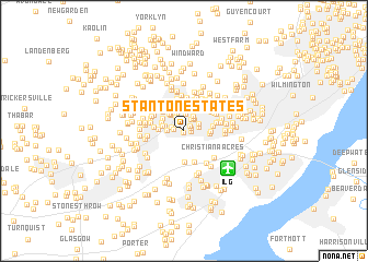 map of Stanton Estates