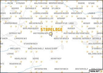 map of Stapelage