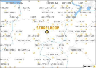 map of Stapelmoor