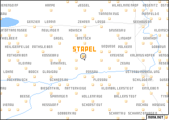 map of Stapel