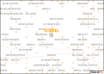 map of Stapel