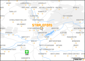 map of Stapleford