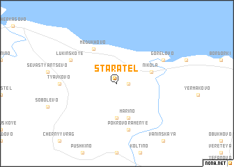 map of Staratel\