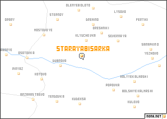 map of Staraya Bisarka