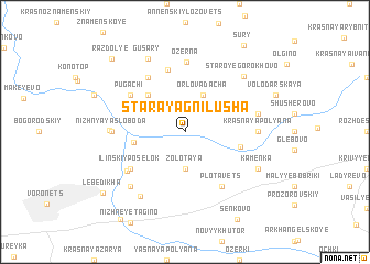 map of Staraya Gnilusha