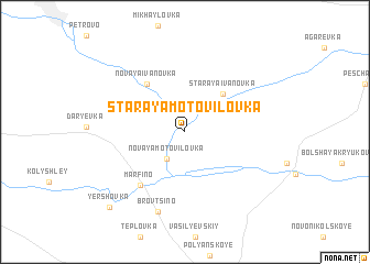 map of Staraya Motovilovka