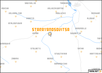 map of Staraya Nosovitsa