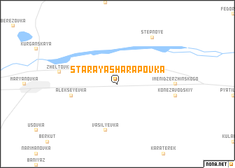 map of Staraya Sharapovka