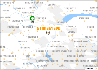 map of Starbeyevo