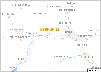 map of Starbrick