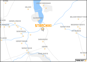 map of Starchiki