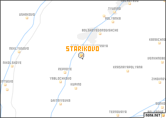 map of Starikovo