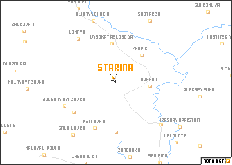 map of Starina