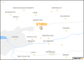 map of Starki
