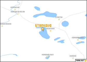 map of Starkovo