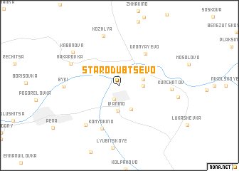 map of Starodubtsevo