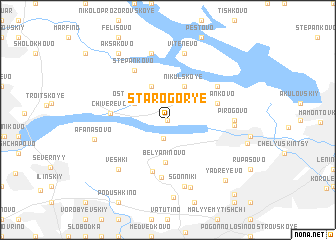 map of Starogor\