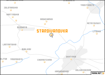 map of Staroivanovka
