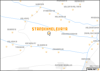 map of Staro-Khmelevaya