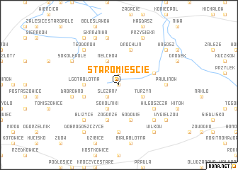 map of Staromieście
