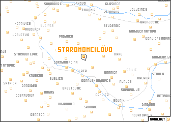 map of Staro Momčilovo