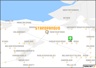 map of Staro-Panovo