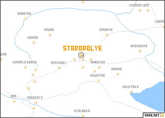 map of Staropol\