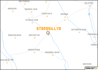 map of Starosillya