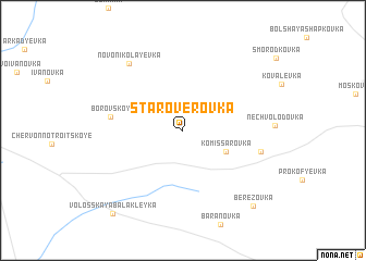 map of Staroverovka